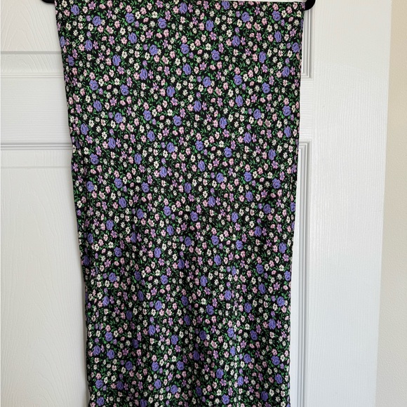Topshop tall satin maxi dress in floral print - Picture 4 of 6